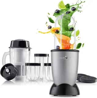 Mini blender persoonlijke mixer zwart