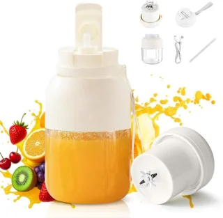 Mini blender - smoothie maker - wit