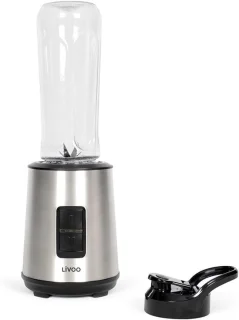 Mini blender smoothie maker zwart