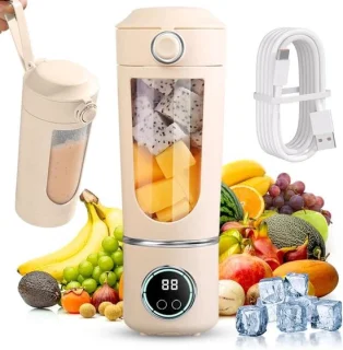 Mini blender smoothiebeker