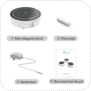 Mini magnetische roerplaat 3 L