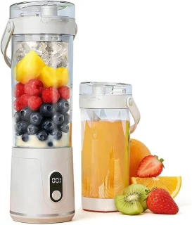 Mini persoonlijke blender wit
