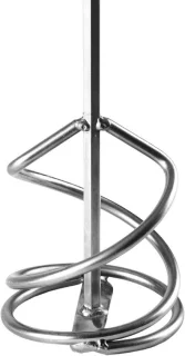 Mixer mandje spiraal roerwerk 105 cm zilver