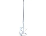 Mixer staaf 58 cm zilver