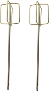 Mixstokken voor elektrische boor 54x11.5 cm goud