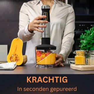 MKSS Staafmixer Set Grijs