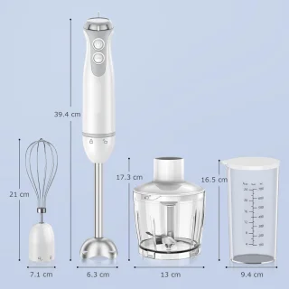 MKSS Staafmixer Set Wit