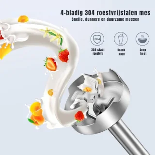 MMP® Staafmixer Handmixer Zilver