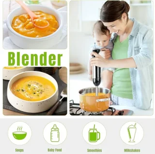 MMP® Staafmixer - Handmixer Zilver