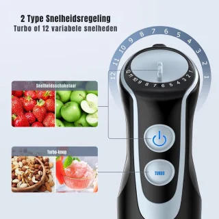 MMP® Staafmixer Handmixer Zilver