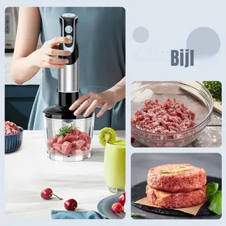 MMP® Staafmixer Handmixer Zilver