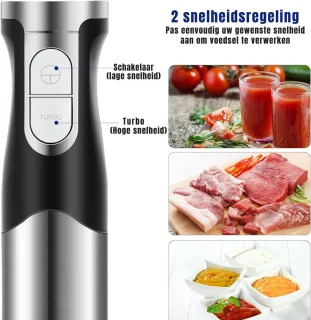 MMP®Mixer Staafmixer Handmixer Zwart