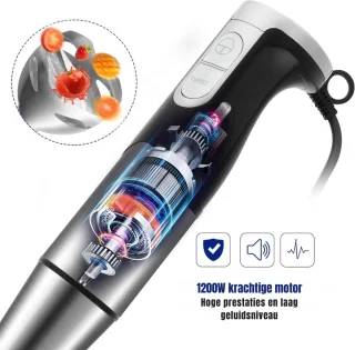 MMP®Mixer Staafmixer Handmixer Zwart