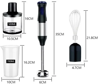 Molain 2-in-1 Staafmixer en Handmixer Set