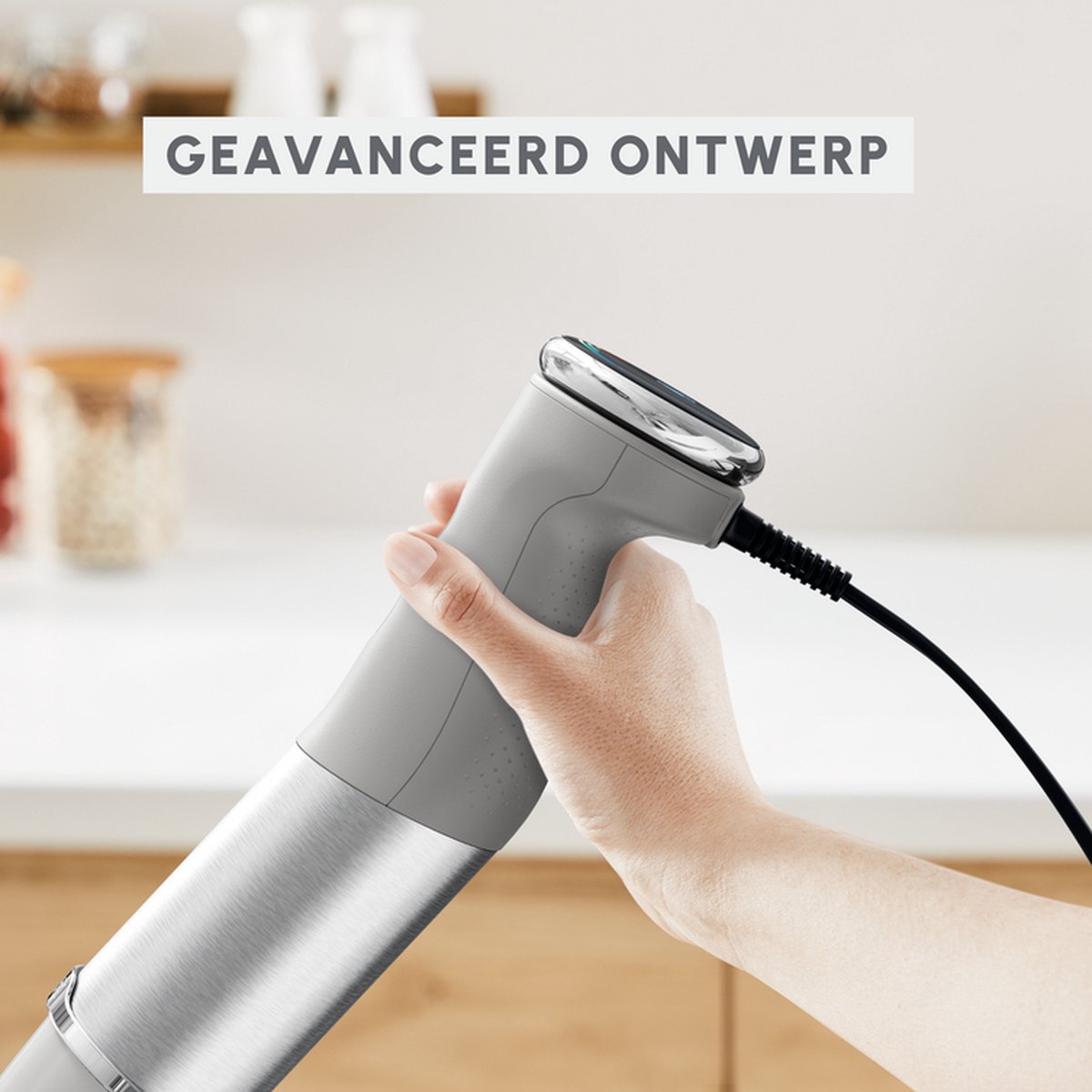 Wat vinden we goed aan de Moulinex DD672B10 Staafmixer 1000W Grijs Roestvrijstaal