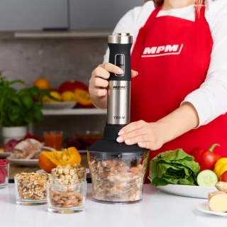 MPM Multifunctionele Staafmixer Set 1500W RVS XL Blender & Mixer