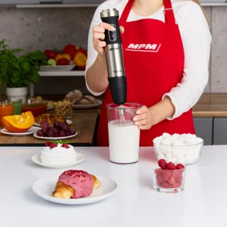 MPM Multifunctionele Staafmixer Set 1500W RVS XL Blender & Mixer