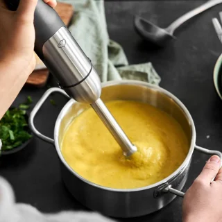 Wat vinden we goed aan de NBAP® Staafmixer Set Zilver