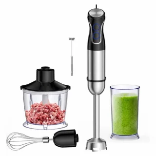Novari Staafmixerset met Hakmolen en Foodprocessor