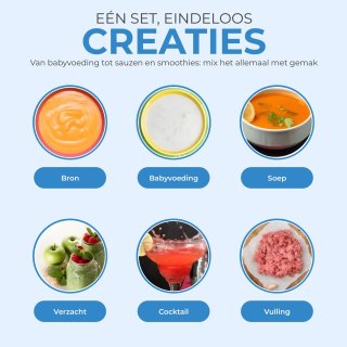 Wat vinden we goed aan de NovaWare® Staafmixer Set