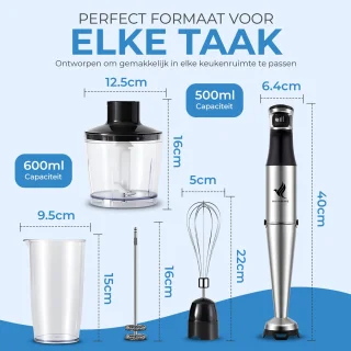 NovaWare® Staafmixer Set