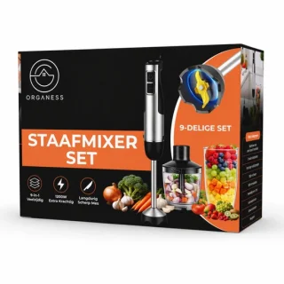 Organess Staafmixer 9‑in‑1 Set