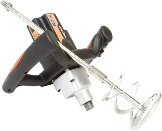 Paddle mixer mortel zwart