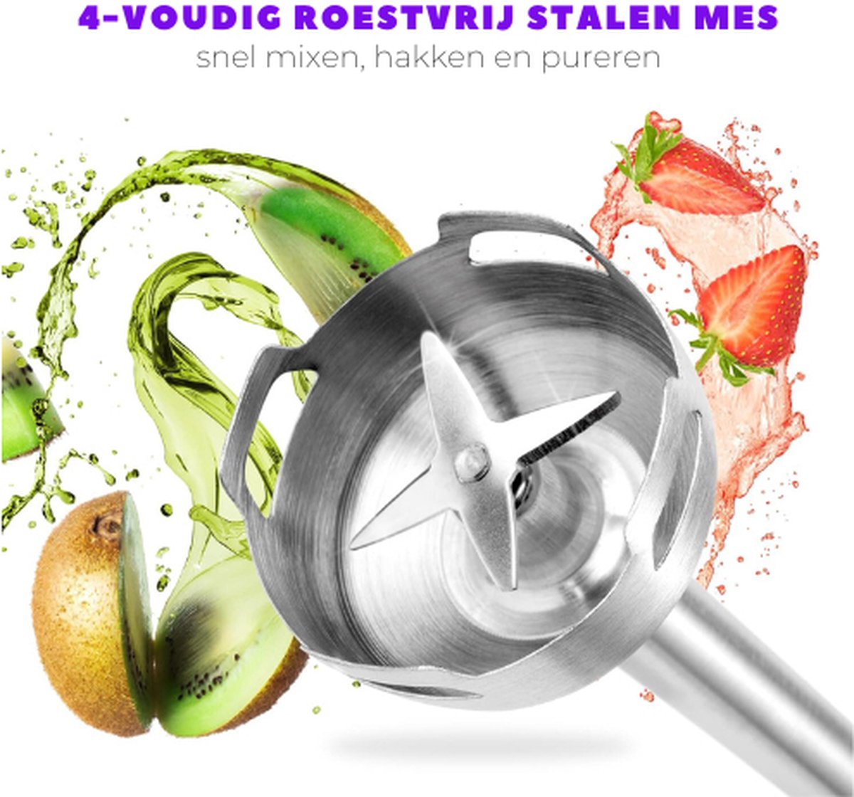 PC-SM 1094 Staafmixer Zwart/Zilver