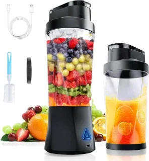 Persoonlijke blender 700 ml zwart