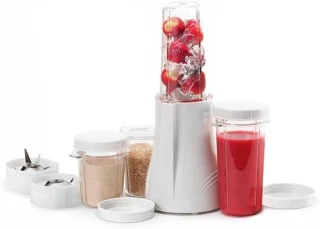 Persoonlijke blender compacte mixer 16 ounce zilver