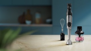 Philips HR2683/00 3-in-1 Staafmixer Zwart RVS