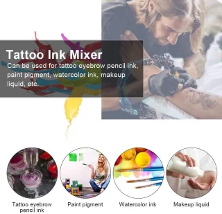 Pigmentmixer Set van 5 Mixersticks