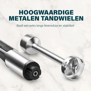 Princess 221233 Staafmixer Prof XXL Roestvrijstaal 1500W