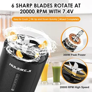 QYCHHJ Mini Draagbare Blender 15oz