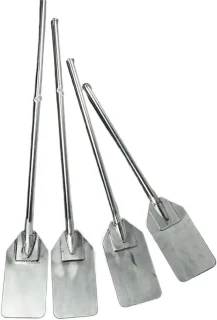 Roerstaaf 30 inch zilver