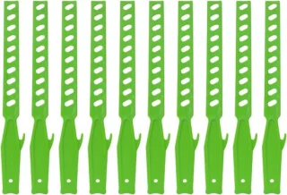 Roerstaafjes set - mengstokken - 10 gaten 34,5 cm - groen