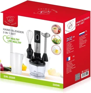 Royal Swiss Staafmixer 500W Handmixer