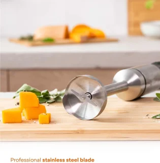 Royalty Line ESMS800 Staafmixer Set 3-delig RVS Rood