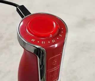 Royalty Line ESMS800 Staafmixer Set 3-delig RVS Rood