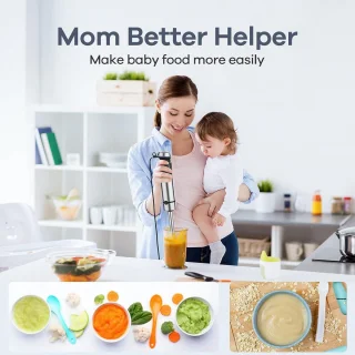 Royalty Line ESTM800 Staafmixer Zwart 800W RVS