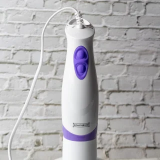 Royalty Line SMS250 3-in-1 staafmixer wit/paars