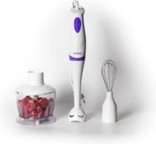 Royalty Line SMS250 3-in-1 staafmixer wit/paars