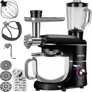 Ruhhy Keukenrobot 3-in-1 met Blender en Vleesmolen 2200W