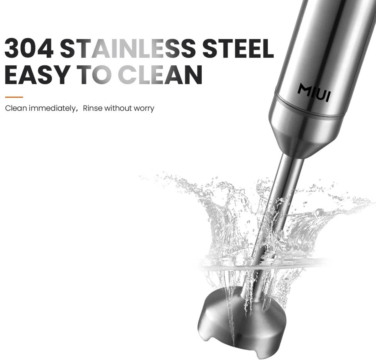 Rumi Staafmixer 1000 KW met 700 ml Mengbeker