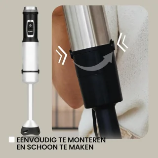 RVS Staafmixer 3-in-1 Set