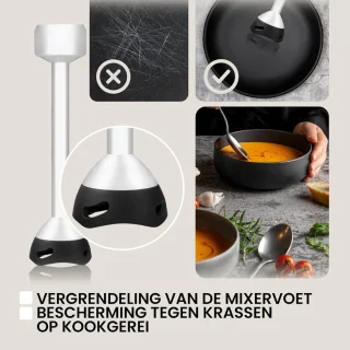 RVS Staafmixer 3-in-1 Set