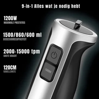 RVV® Staafmixer Zilver