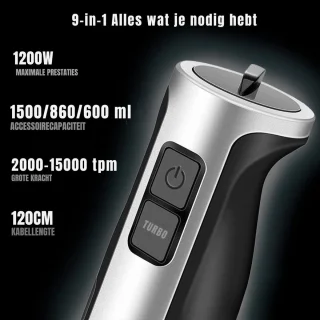 RVV® Staafmixer Zilver