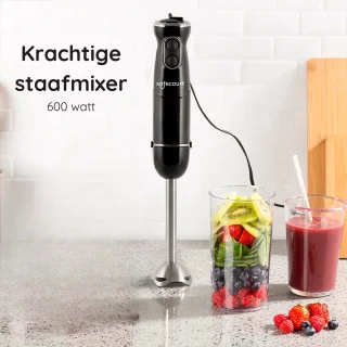 Safecourt Kitchen Staafmixer 1000W Roestvrijstaal