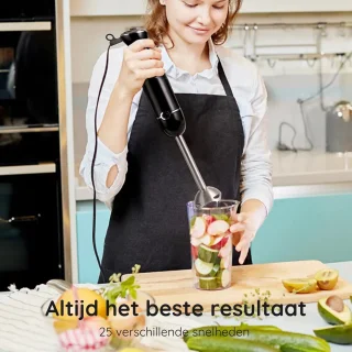 Safecourt Kitchen Staafmixer 1000W Roestvrijstaal